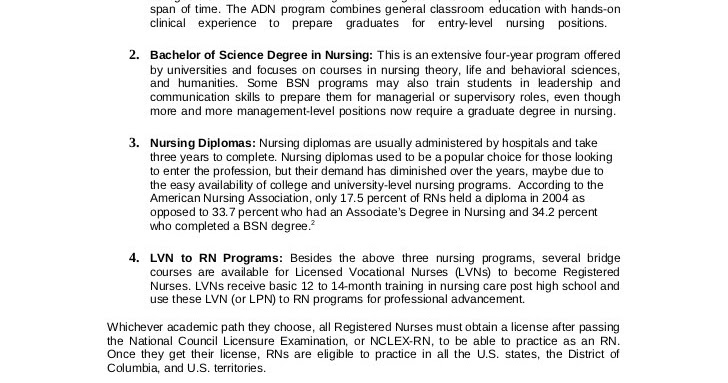 How many years does it take to become a nurse?